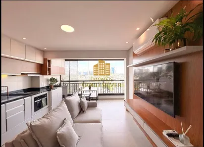 Apartamento com 1 Quarto para alugar, 46m² no Dezoito do Forte Empresarial/Alphaville., Barueri