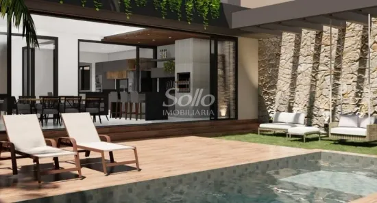 Casa de Condomínio com 4 Quartos à venda, 298m² no Gávea, Uberlândia