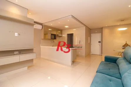 Apartamento com 1 Quarto para alugar, 68m² no Aparecida, Santos