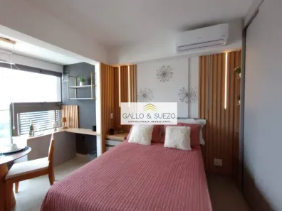 Apartamento com 1 Quarto para alugar, 27m² no Vila Clementino, São Paulo