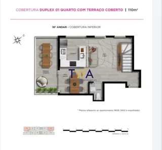 Apartamento com 1 Quarto à venda, 43m² no Vale do Sereno, Nova Lima
