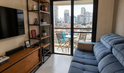 Apartamento com 2 Quartos à venda, 49m² no Chácara Santo Antônio (Zona Sul), São Paulo