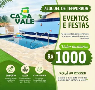 Fazenda/Sítio com 3 Quartos para alugar, 400m² no Vale das Pedrinhas, Guapimirim