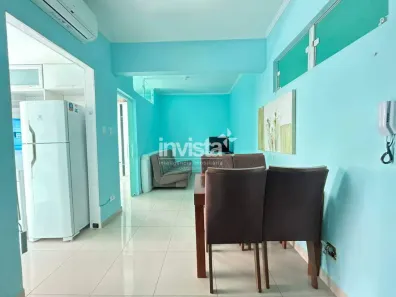 Apartamento com 1 Quarto para alugar, 45m² no José Menino, Santos