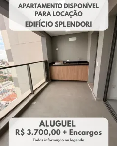 Apartamento com 1 Quarto para alugar, 82m² no Vila Ocidental, Presidente Prudente