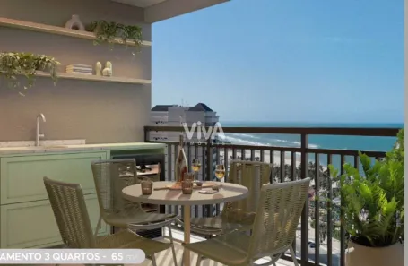 Apartamento com 3 Quartos à venda, 65m² no Praia do Futuro II, Fortaleza