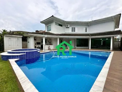 Casa de Condomínio com 5 Quartos à venda, 395m² no Jardim Acapulco, Guarujá