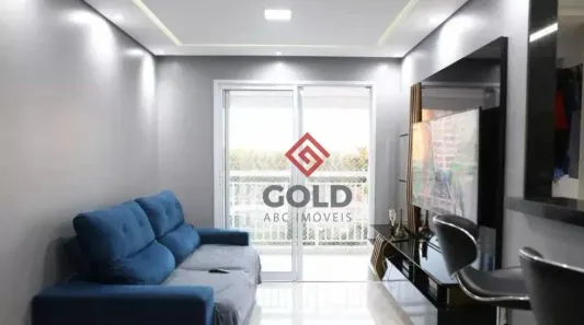Apartamento com 2 Quartos à venda, 64m² no Campestre, Santo André