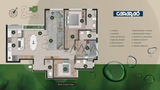 Apartamento com 3 Quartos à venda, 124m² no Lourdes, Belo Horizonte