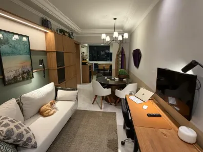 Apartamento com 2 Quartos para venda ou aluguel, 70m² no Encruzilhada, Santos