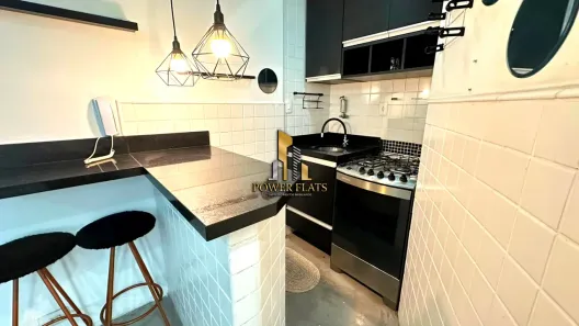 Flat com 1 Quarto para alugar, 35m² no Indianópolis, São Paulo
