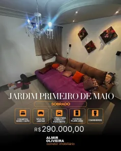 Sobrado com 2 Quartos à venda, 137m² no Jardim Primeiro de Maio, Sertãozinho