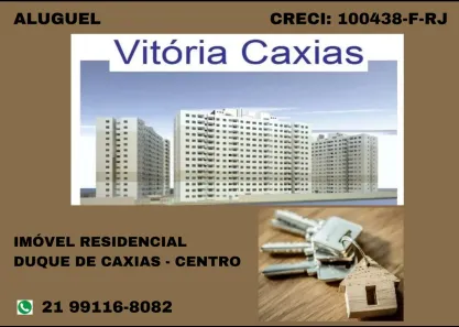 Apartamento com 3 Quartos para alugar, 65m² no Centro, Duque de Caxias