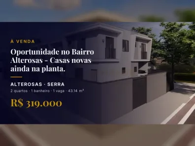 Casa com 2 Quartos à venda, 43m² no Alterosas, Serra
