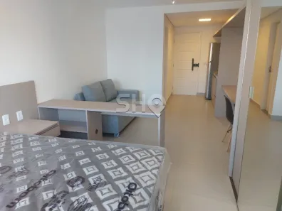 Apartamento com 1 Quarto para alugar, 33m² no Campo Belo, São Paulo