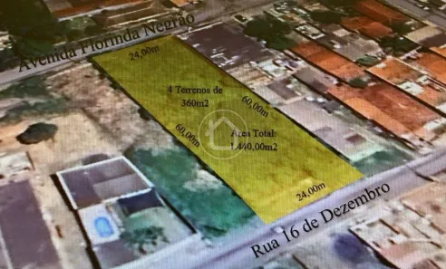 Lote/Terreno à venda, 1440m² no Alvorada, Cuiabá