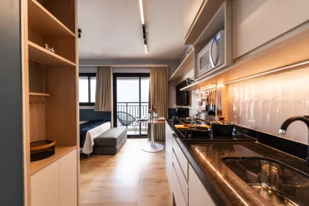 Apartamento à venda, 27m² no Vila Buarque, São Paulo
