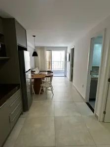 Apartamento com 1 Quarto para alugar, 48m² no Cabo Branco, João Pessoa