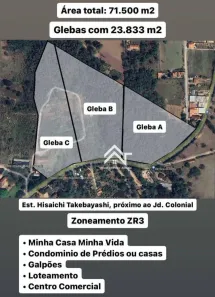 Lote/Terreno à venda, 23833m² no Tanque, Atibaia
