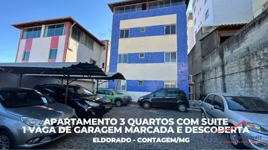 Apartamento com 3 Quartos para alugar, 65m² no Glória, Contagem