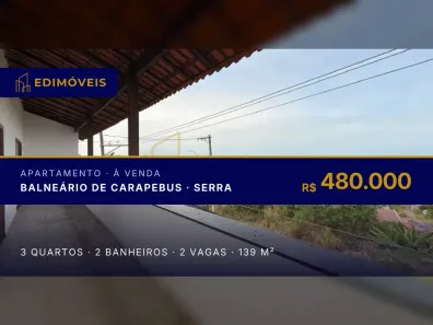 Apartamento com 3 Quartos à venda, 139m² no Balneário de Carapebus, Serra