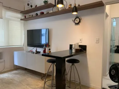 Apartamento com 1 Quarto à venda, 42m² no Gonzaga, Santos
