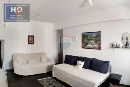Apartamento com 1 Quarto para venda ou aluguel, 50m² no Jardim Las Palmas, Guarujá