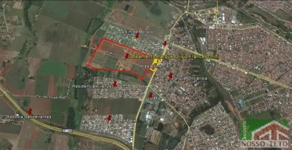 Lote/Terreno à venda, 260m² no Parque Ortolândia, Hortolândia