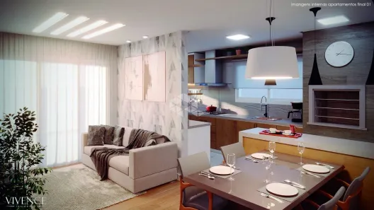 Apartamento com 1 Quarto à venda, 50m² no Centro, Canela