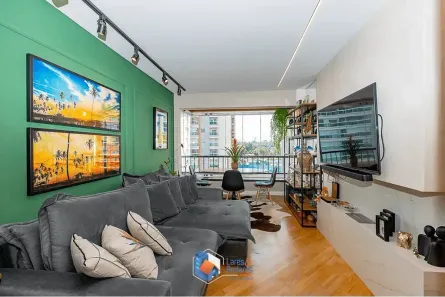 Apartamento com 1 Quarto à venda, 46m² no Brooklin Paulista, São Paulo