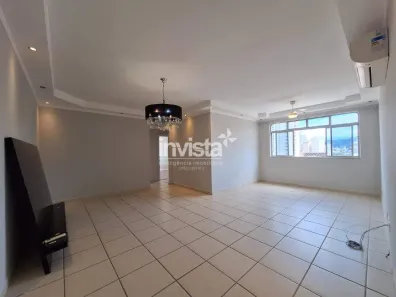 Apartamento com 2 Quartos para alugar, 120m² no Boqueirão, Santos