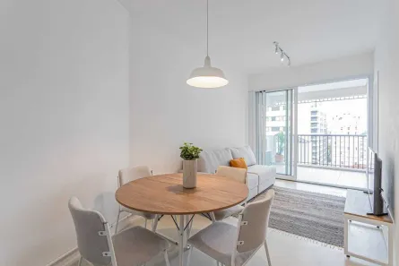 Apartamento com 1 Quarto para alugar, 46m² no Sumaré, São Paulo