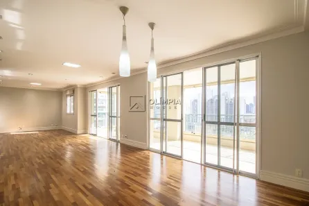 Apartamento com 3 Quartos para alugar, 168m² no Vila Gertrudes, São Paulo