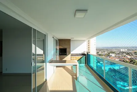 Apartamento com 3 Quartos para alugar, 109m² no Residencial Eldorado, Goiânia