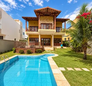 Casa de Condomínio com 3 Quartos para alugar, 180m² no Cumbuco, Caucaia
