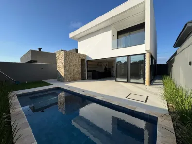 Casa de Condomínio com 3 Quartos à venda, 270m² no Residencial Villa de León, Piratininga