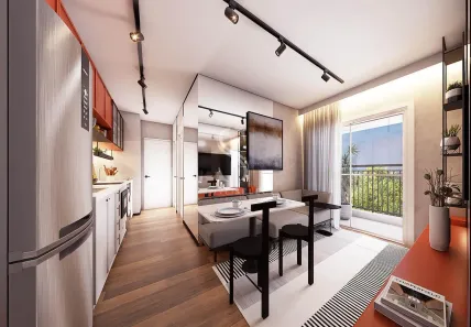 Apartamento com 1 Quarto à venda, 27m² no Perdizes, São Paulo