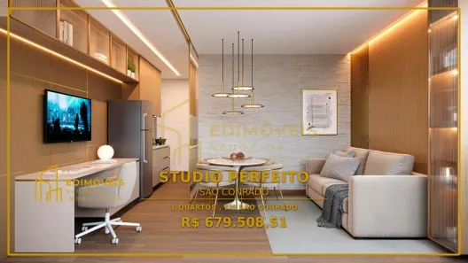 Apartamento com 1 Quarto à venda, 20m² no São Conrado, Vila Velha