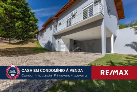 Casa de Condomínio com 5 Quartos à venda, 456m² no Residencial Jardim Primavera, Louveira