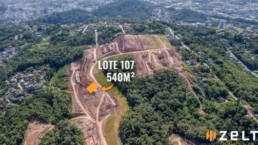 Lote/Terreno à venda, 540m² no Ponta Aguda, Blumenau