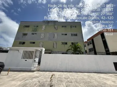 Apartamento com 2 Quartos à venda, 75m² no Jardim Atlântico, Olinda