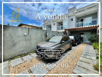 Casa com 3 Quartos à venda, 114m² no Jardim Atlântico, Serra