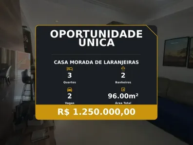 Casa com 3 Quartos à venda, 96m² no Morada de Laranjeiras, Serra