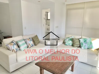 Apartamento com 3 Quartos para alugar, 120m² no Pitangueiras, Guarujá