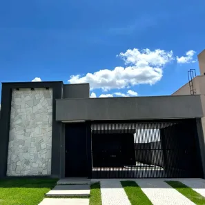 Casa de Condomínio com 3 Quartos à venda, 162m² no Jardins Bolonha, Senador Canedo