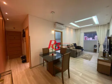 Apartamento com 2 Quartos à venda, 81m² no Campo Grande, Santos