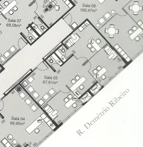 Sala Comercial à venda, 69m² no Centro, Florianópolis
