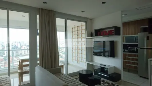 Apartamento com 1 Quarto para alugar, 45m² no Brooklin Paulista, São Paulo