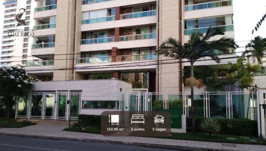 Apartamento com 3 Quartos para alugar, 152m² no Aldeota, Fortaleza