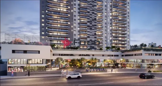 Apartamento com 1 Quarto à venda, 45m² no Condomínio Royal Park, São José dos Campos